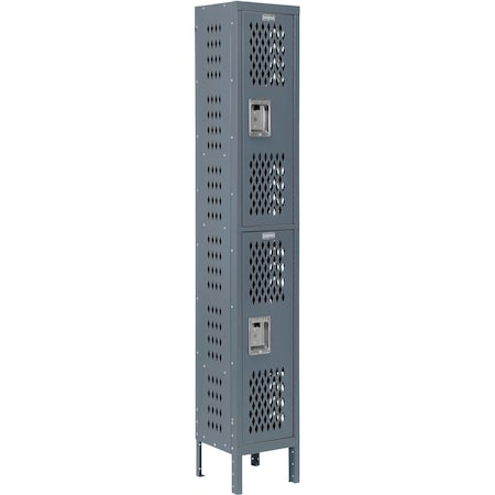Global Industrial 12 in W, 18 D, 78 in H, Dark Gray 493248GY
